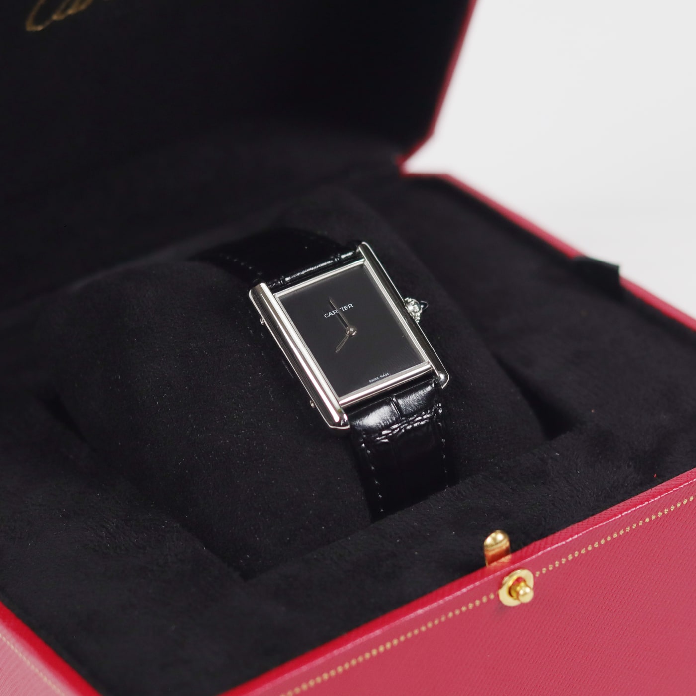 Cartier Tank Must de Cartier Black Dial Watch WSTA0108 thumbnail 5