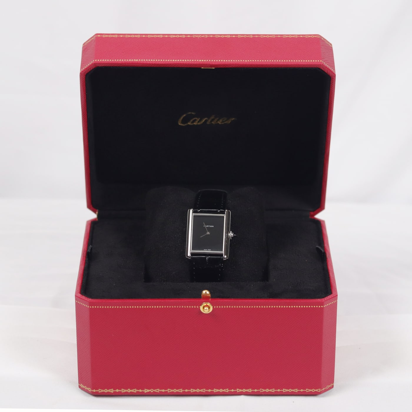 Cartier Tank Must de Cartier Black Dial Watch WSTA0108 thumbnail 6