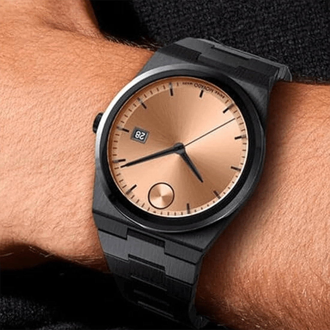 Movado Bold Quest Rose Gold Dial Watch 3601244 thumbnail 4