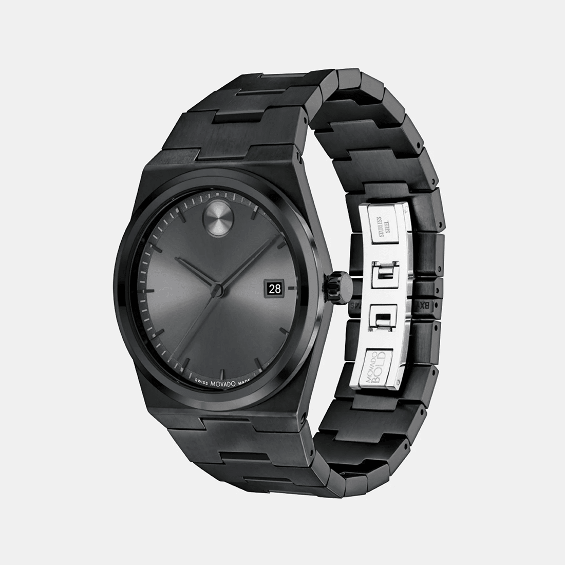 Movado Bold Quest Black Dial Watch 3601244 thumbnail 2