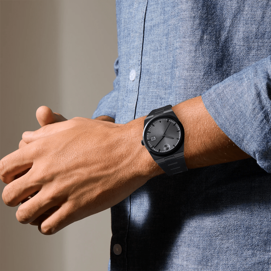 Movado Bold Quest Black Dial Watch 3601244 thumbnail 4