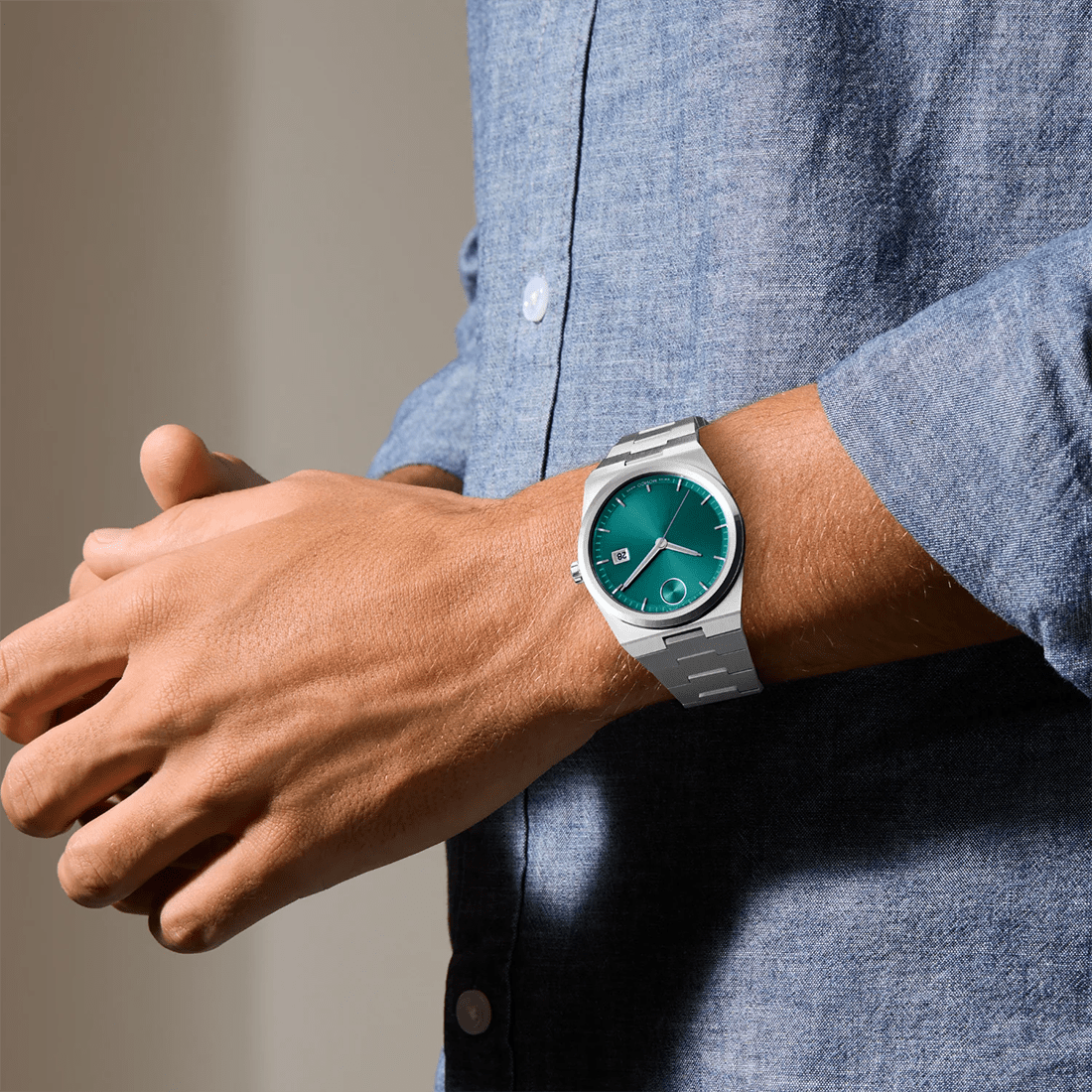 Movado Bold Quest Green Dial Sport Watch 3601222 thumbnail 4