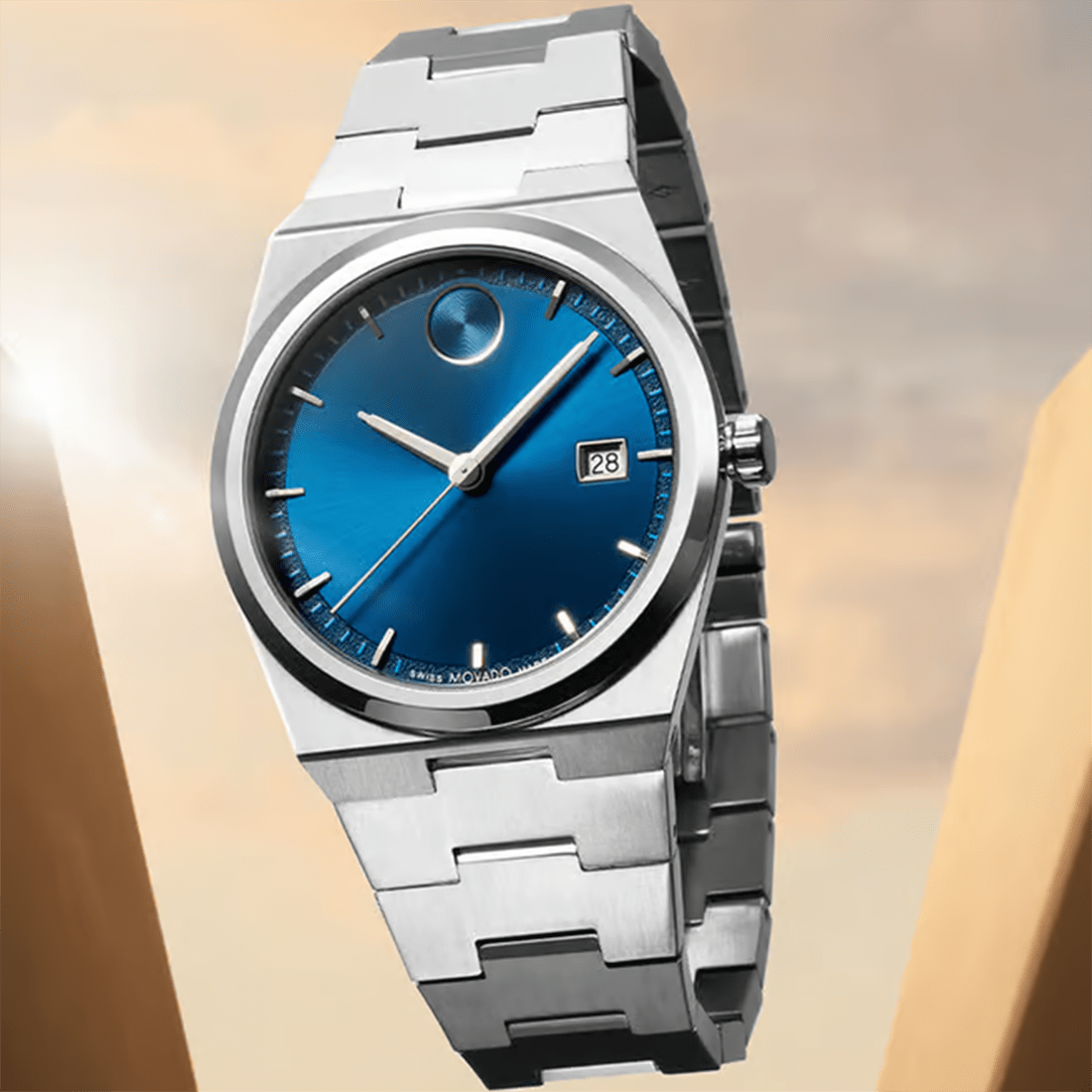Movado Bold Quest Blue Dial Sport Watch 3601221 thumbnail 4