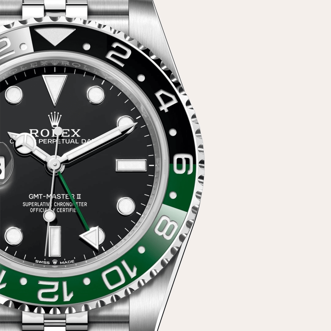 Rolex GMT-Master II Oyster, 40 mm, Oystersteel Black Dial Watch M126720VTNR-0002 thumbnail 3