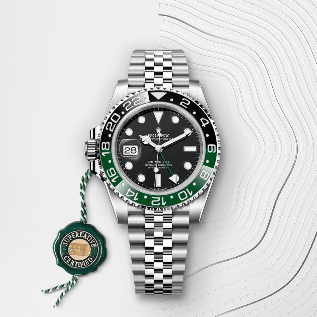 Rolex GMT-Master II Oyster, 40 mm, Oystersteel Black Dial Watch M126720VTNR-0002 thumbnail 2