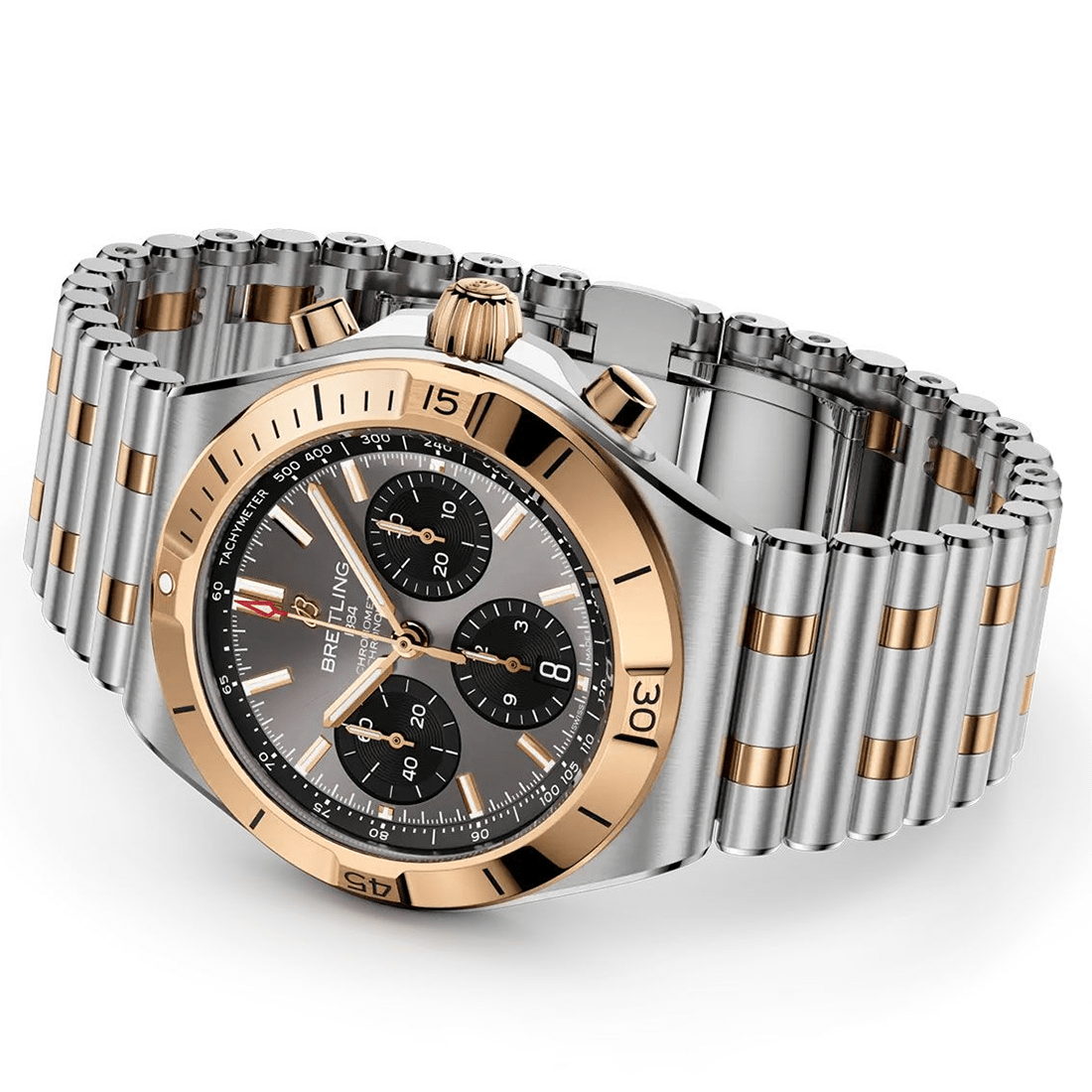 Breitling Chronomat B01 Chronograph 42 Grey Dial Watch UB0158101B1U1 thumbnail 2