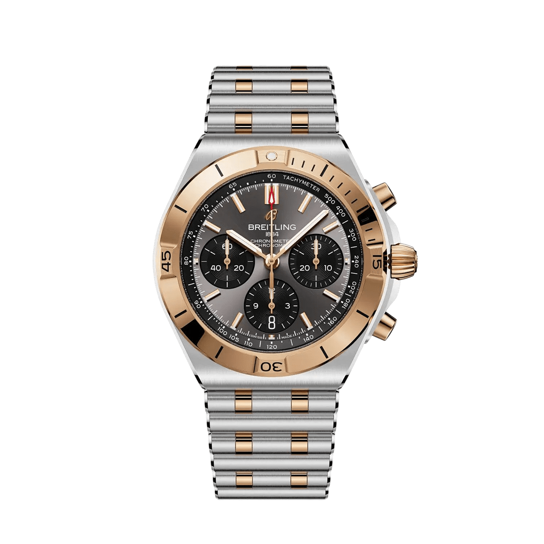 Breitling Chronomat B01 Chronograph 42 Grey Dial Watch UB0158101B1U1
