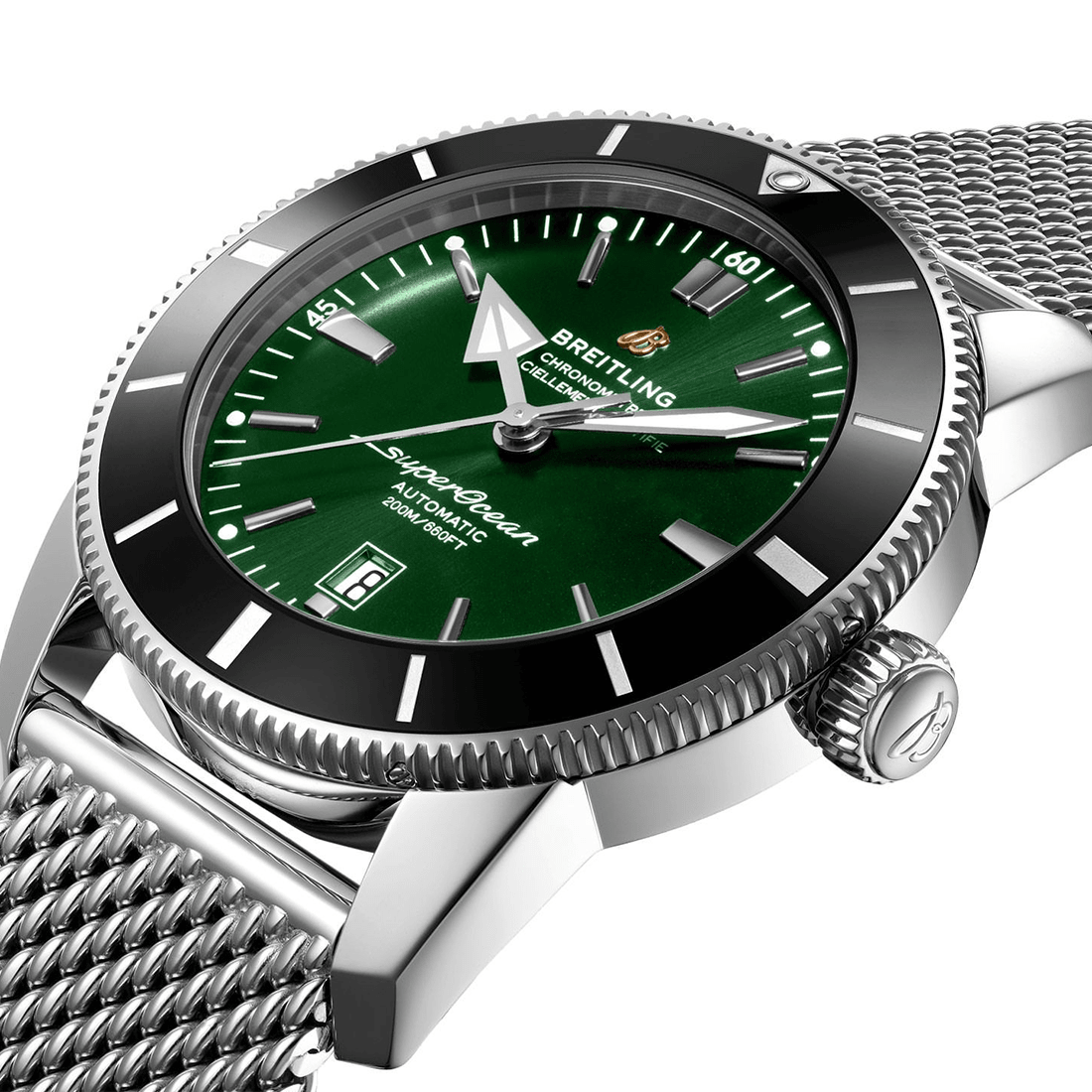 Breitling Superocean Heritage B20 Automatic Green Dial Watch AB2020121L1A1 thumbnail 3