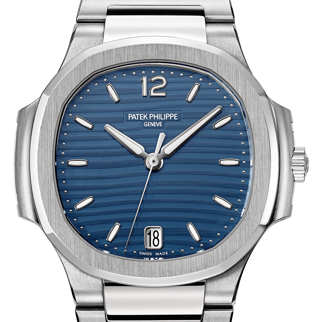 Patek Philippe Ladies' Nautilus Blue Dial Watch 7118/1A-001 thumbnail 5