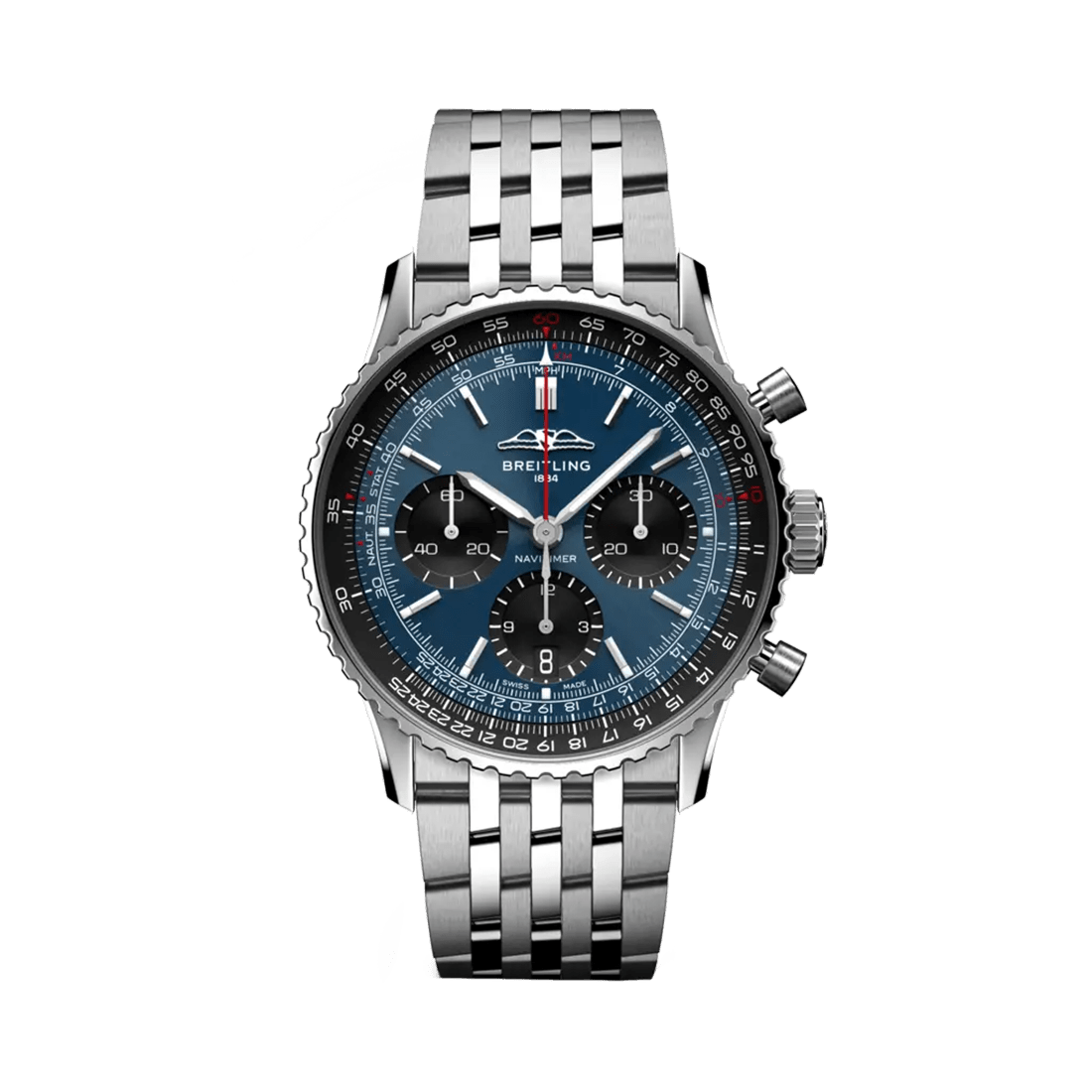 Breitling Navitimer B01 Chronograph 41 Blue Dial Watch AB0139241C1A1