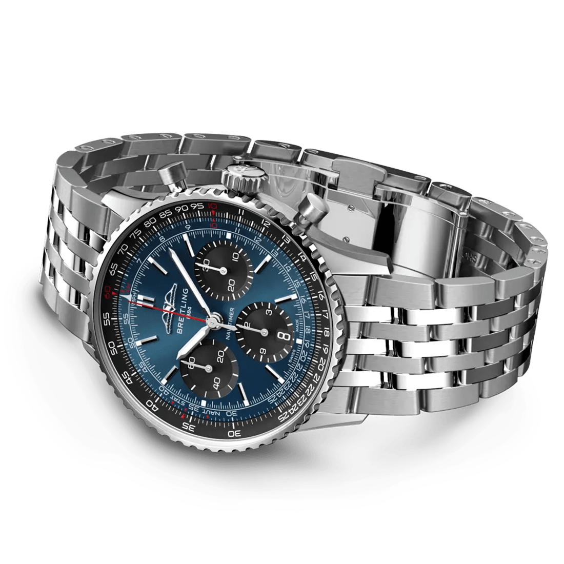 Breitling Navitimer B01 Chronograph 41 Blue Dial Watch AB0139241C1A1 thumbnail 2