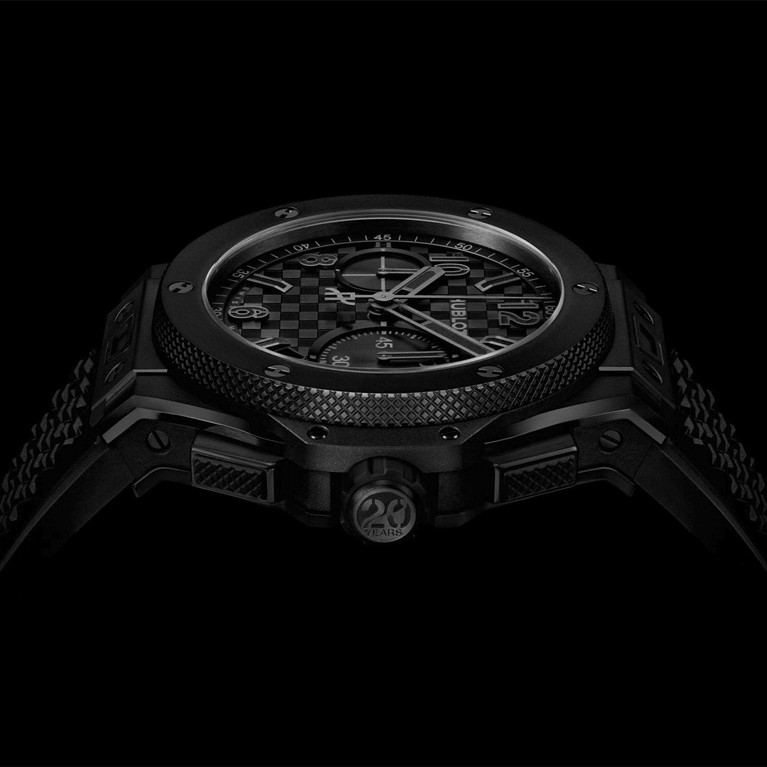 Hublot Big Bang 20th Anniversary All Black Watch 431.CI.1340.RX thumbnail 5