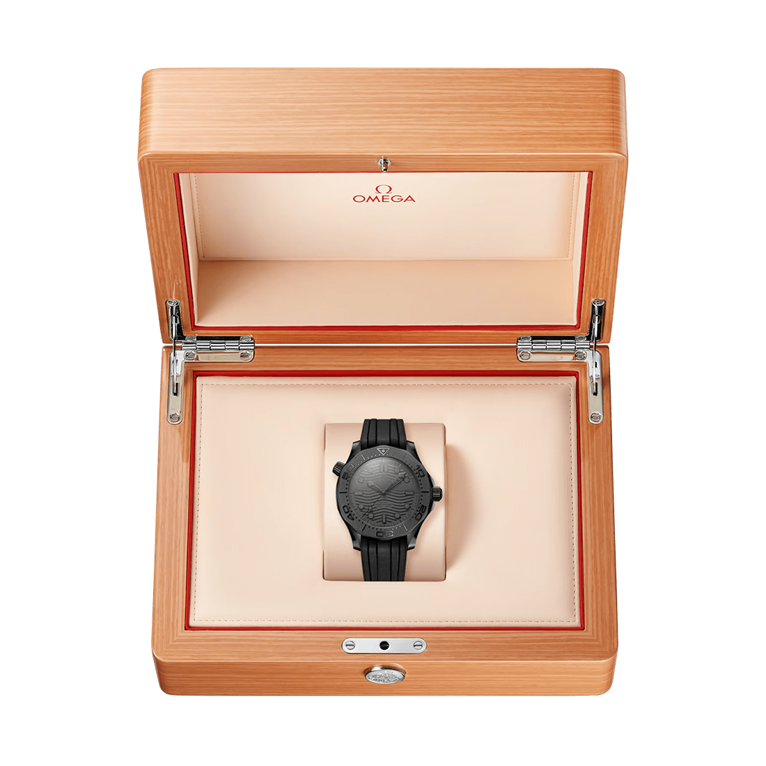 Omega Seamaster Diver 300M Co-Axial Master Chronometer 43.5 mm "Black Black" Men's Watch 210.92.44.20.01.003 thumbnail 5