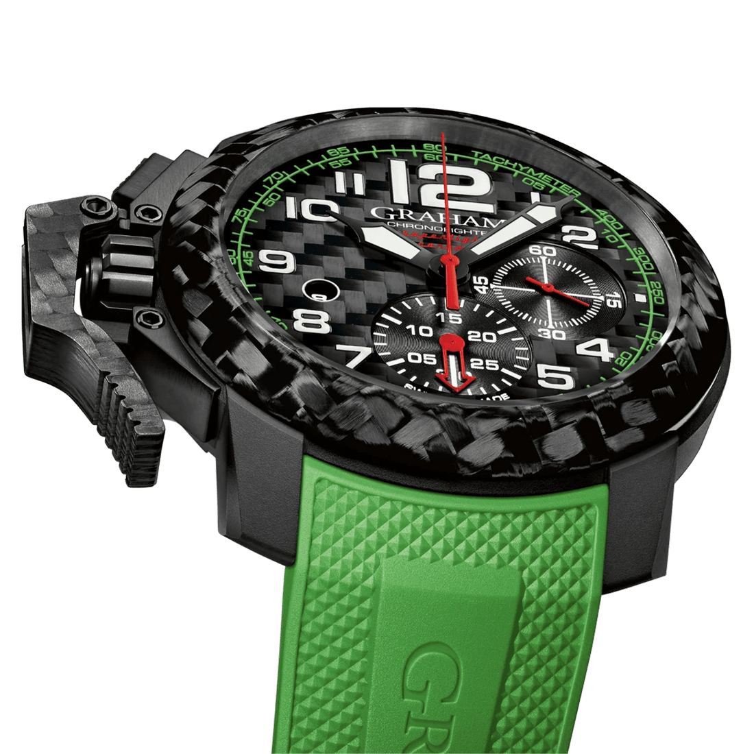 Graham Chronofighter Superlight Carbon Green Watch 2CCBK.G06A thumbnail 2