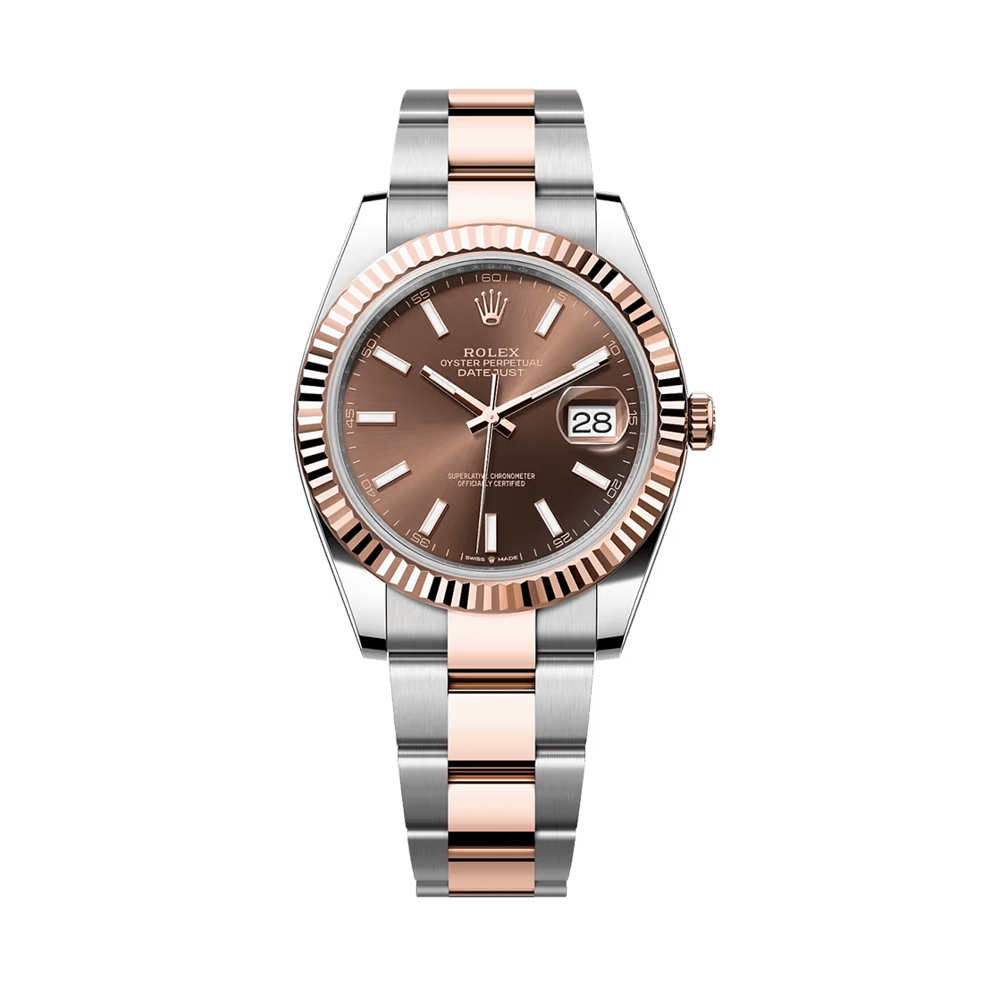 Rolex Datejust 36 Oyster, Oystersteel Everose Gold Watch 126231-0013