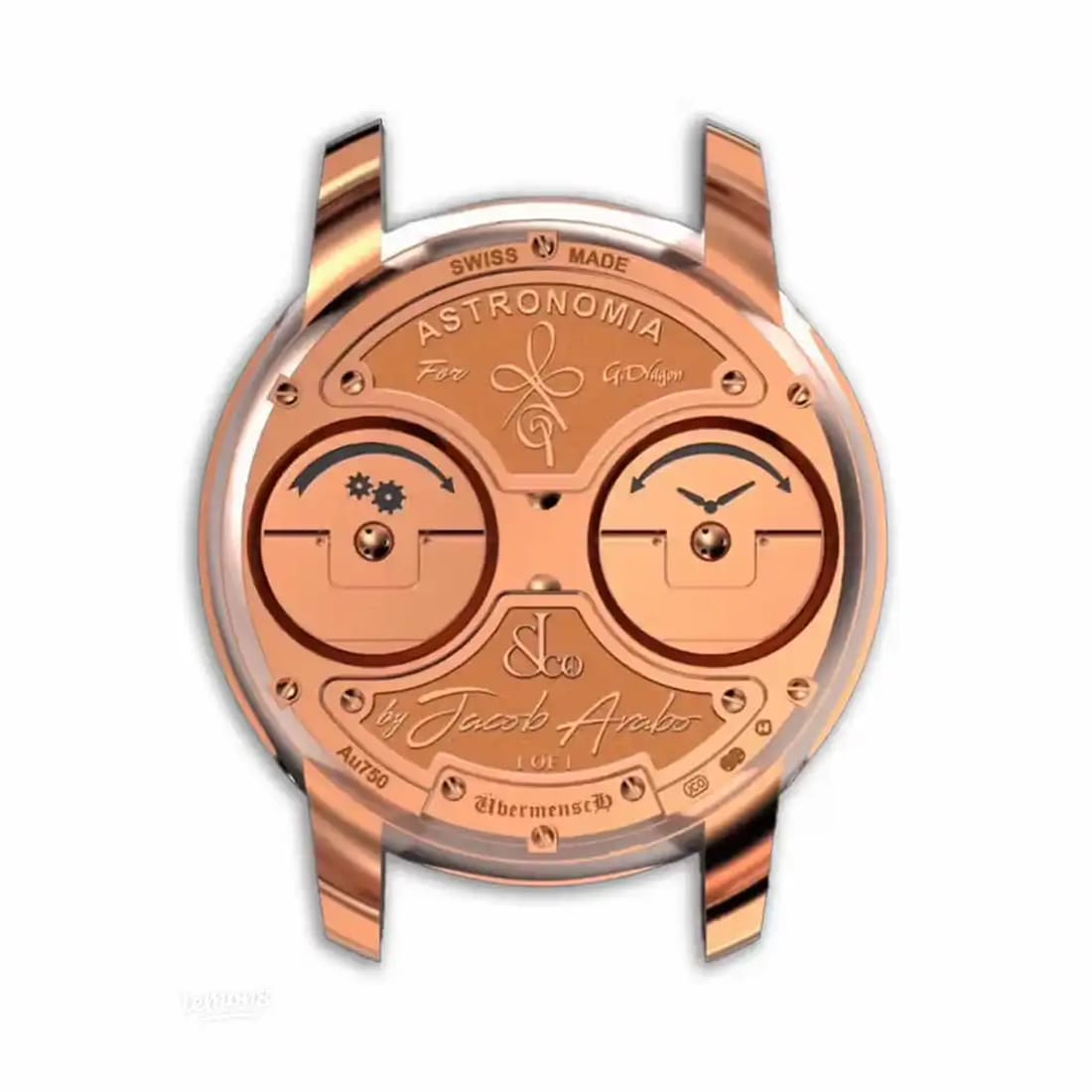 Jacob & Co. Astronomia Solar G-Dragon 18K Rose Gold Watch thumbnail 2