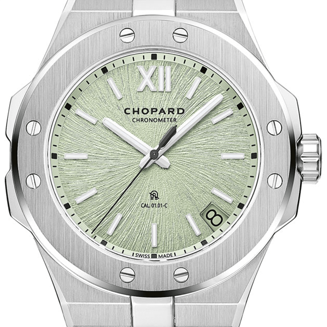 Chopard Alpine Eagle 41 Moss Green Watch  298600-3038 thumbnail 2