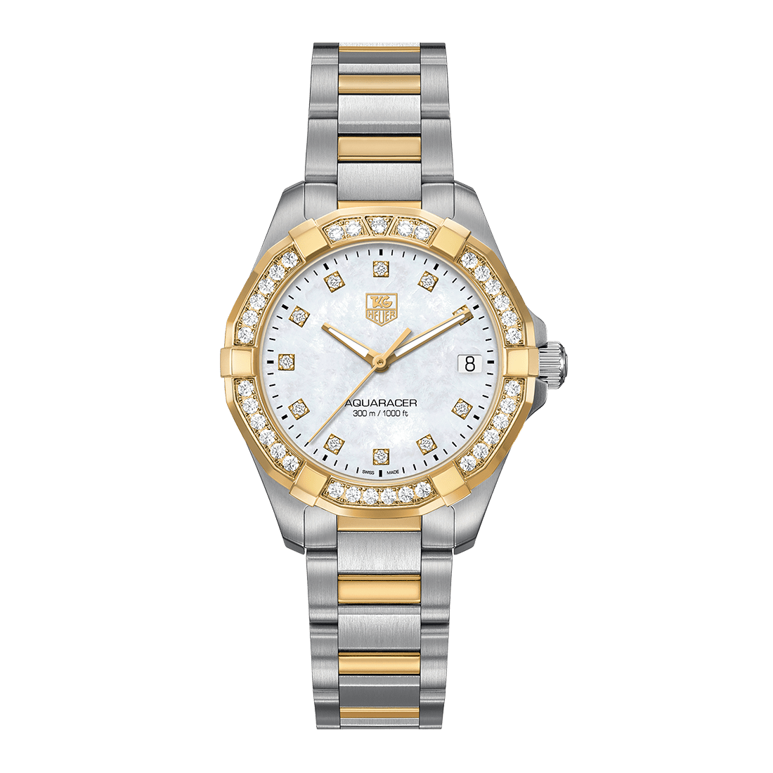 Tag Heuer Aquaracer Quartz Two-Tone Watch WBD1323.BB0320