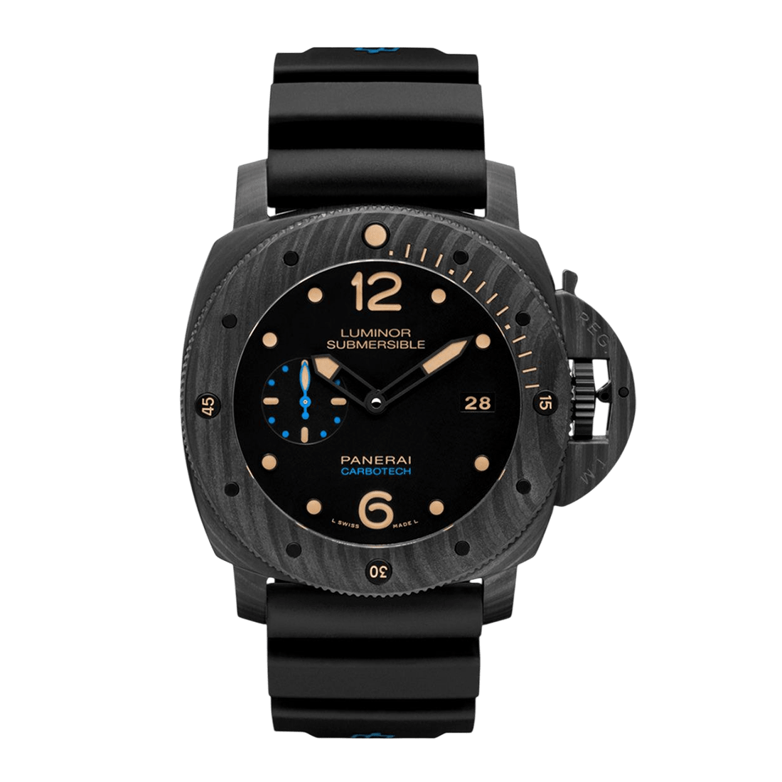 Panerai Luminor Submersible 1950 Carbotech 3 Days Automatic Watch PAM00616
