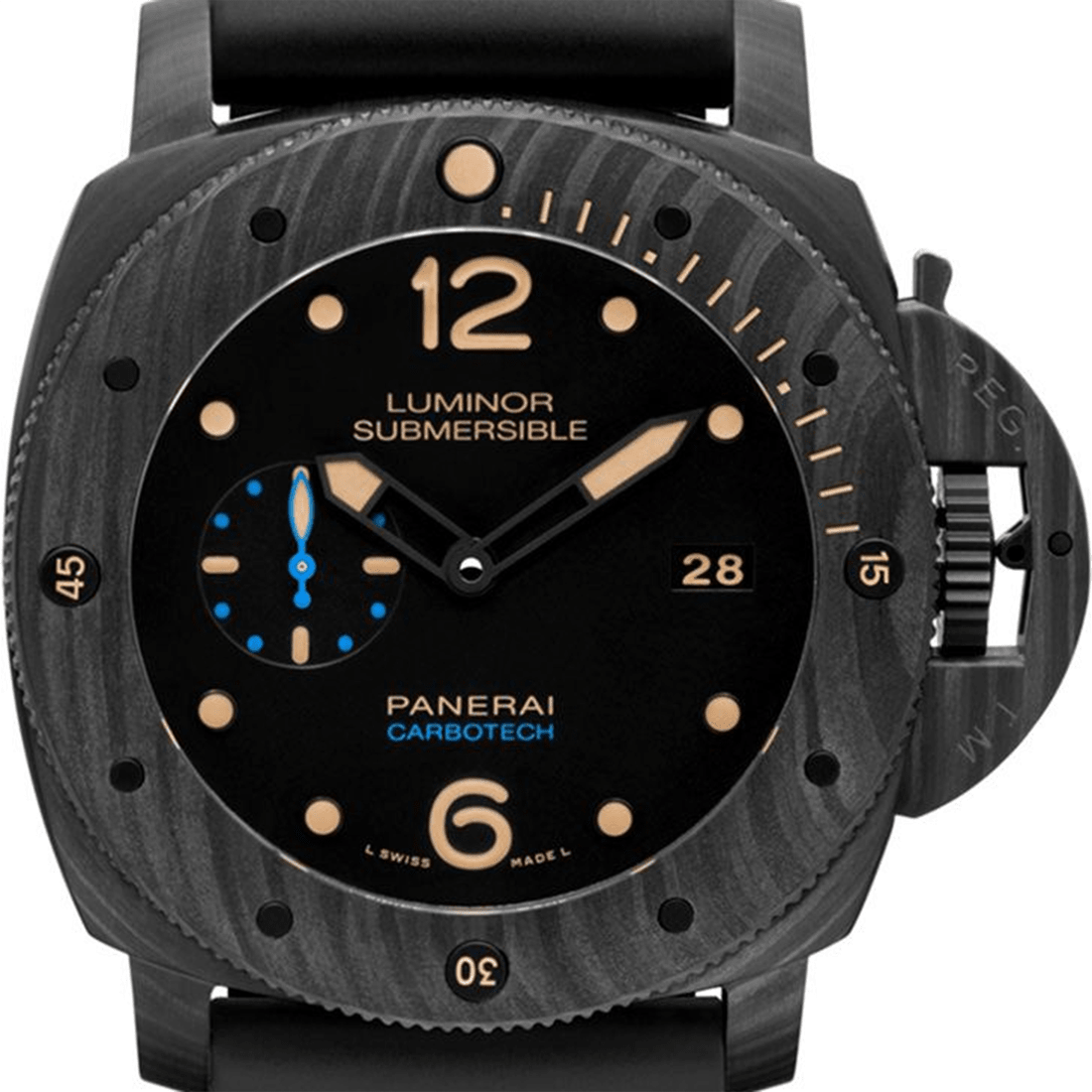Panerai Luminor Submersible 1950 Carbotech 3 Days Automatic Watch PAM00616 thumbnail 2