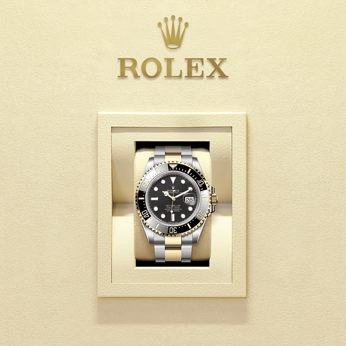 Rolex Sea-Dweller Oyster, 43 mm, Oystersteel and Yellow Gold Black Dial Watch 126603 thumbnail 5