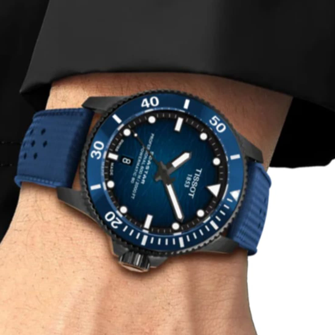 Tissot Sport Seastar 2000 Professional Powermatic 80 Men Wtach T1209073704100 thumbnail 5