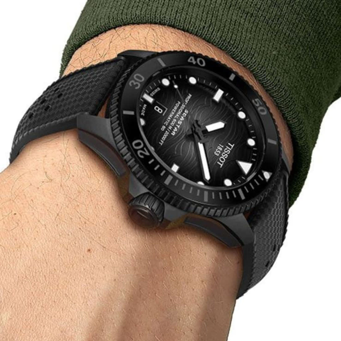 Tissot Seastar 2000 Professional Powermatic 80 Men Wtach T1209073705100 thumbnail 5