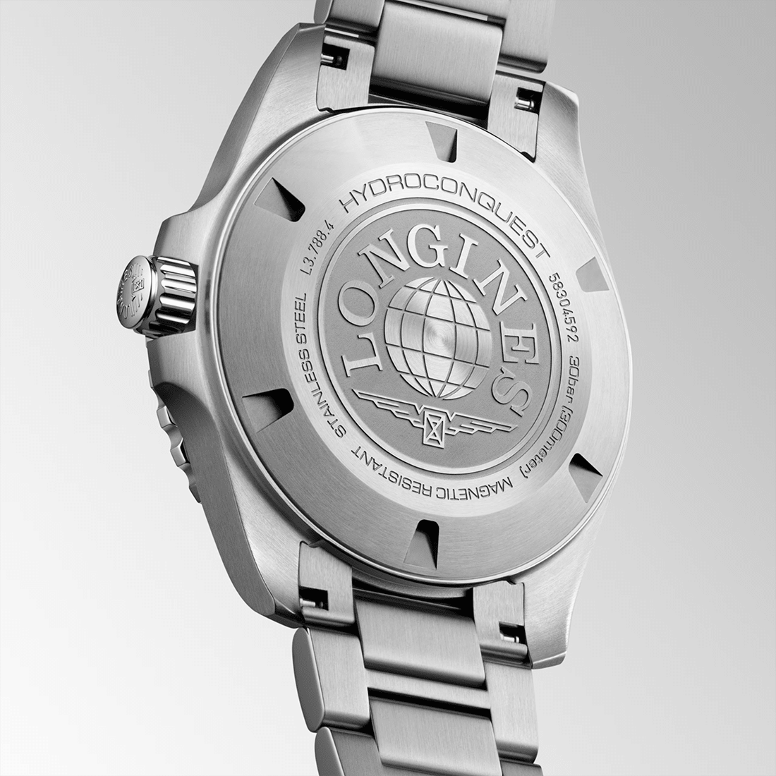 Longines HydroConquest Exclusive Edition Green Dial Watch L3.779.4.06.6 thumbnail 3