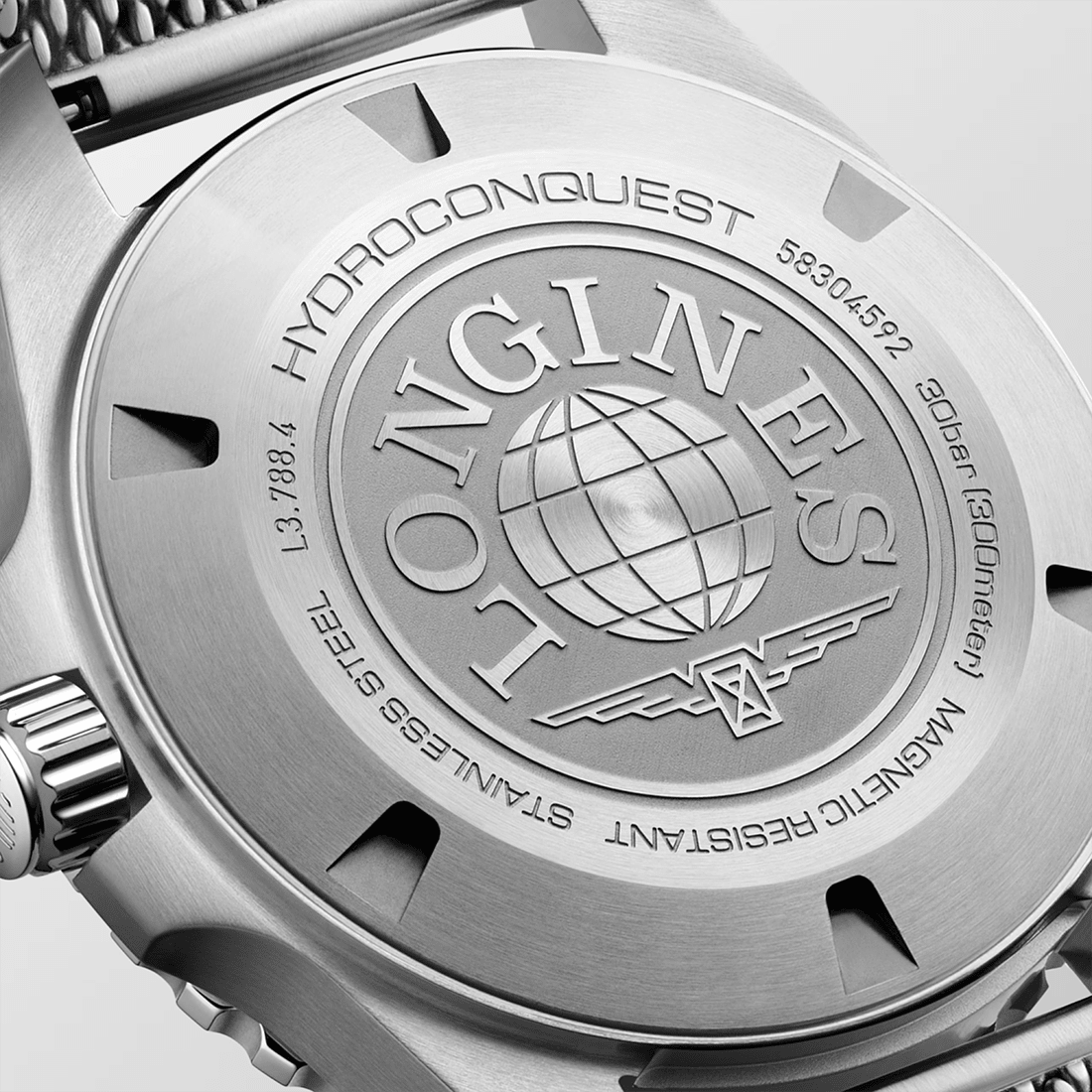 Longines HydroConquest Exclusive Edition Black Dial Watch L3.779.4.70.6 thumbnail 5