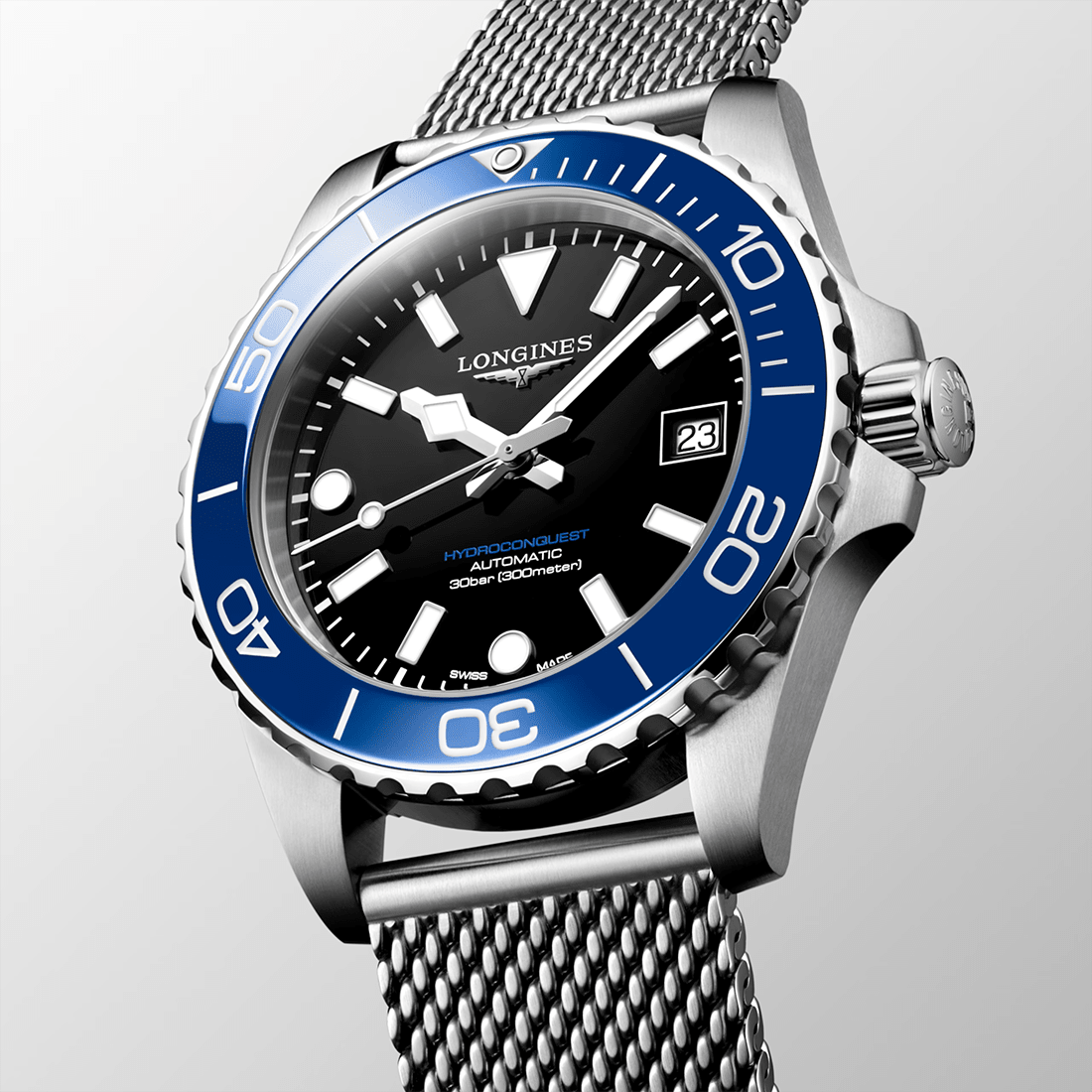 Longines HydroConquest Blue Dial Automatic Watch L3.779.4.90.6 thumbnail 2