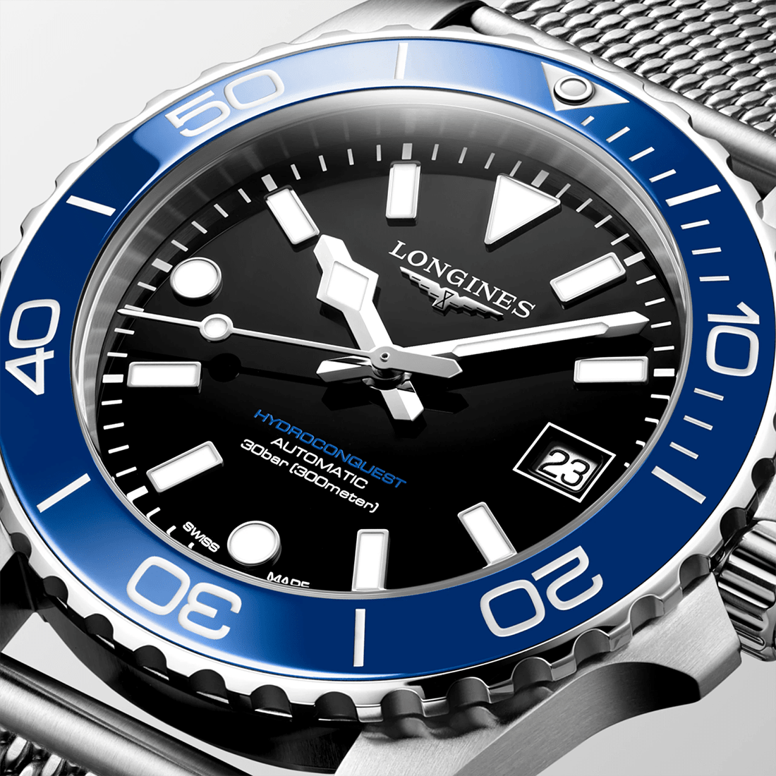 Longines HydroConquest Blue Dial Automatic Watch L3.779.4.90.6 thumbnail 4