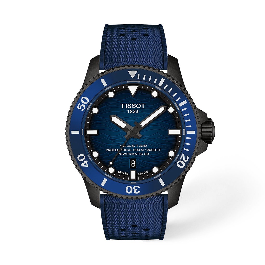 Tissot Sport Seastar 2000 Professional Powermatic 80 Men Wtach T1209073704100