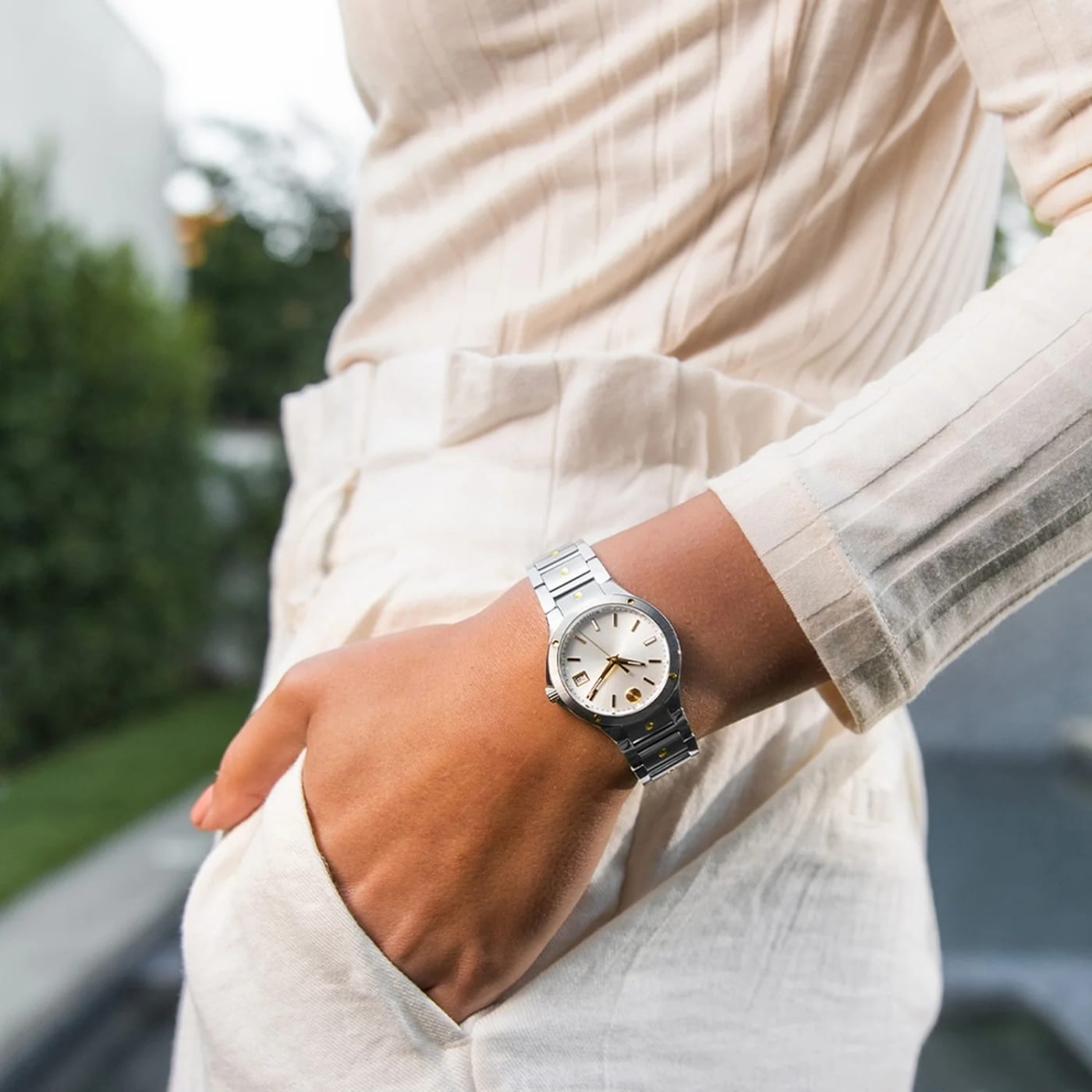 Movado Sports Edition Two-Tone Women's Watch 0607516 thumbnail 4