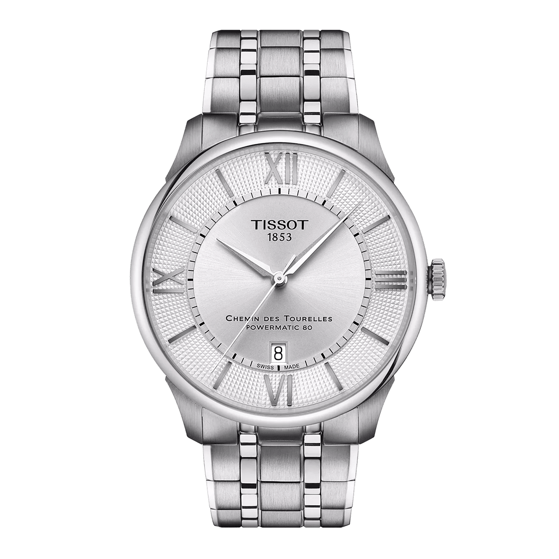 Tissot Chemin Des Tourelles Powermatic 80 Silver-White Dial Watch T099.407.11.038.00