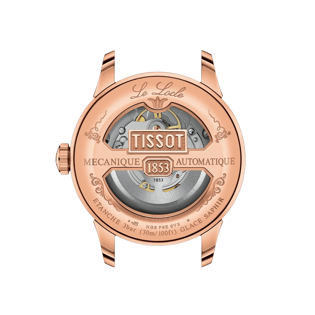 Tissot Le Locle Powermatic 80 Rose Gold-Tone Watch T006.407.36.033.00 thumbnail 2