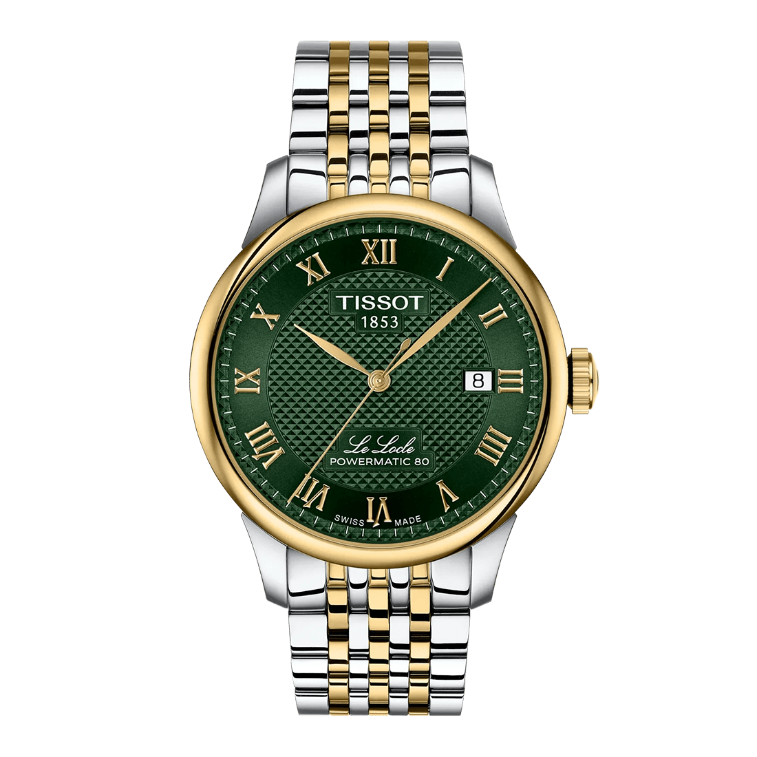 Tissot Le Locle Powermatic 80 Automatic Two-Tone Watch T006.407.22.093.00