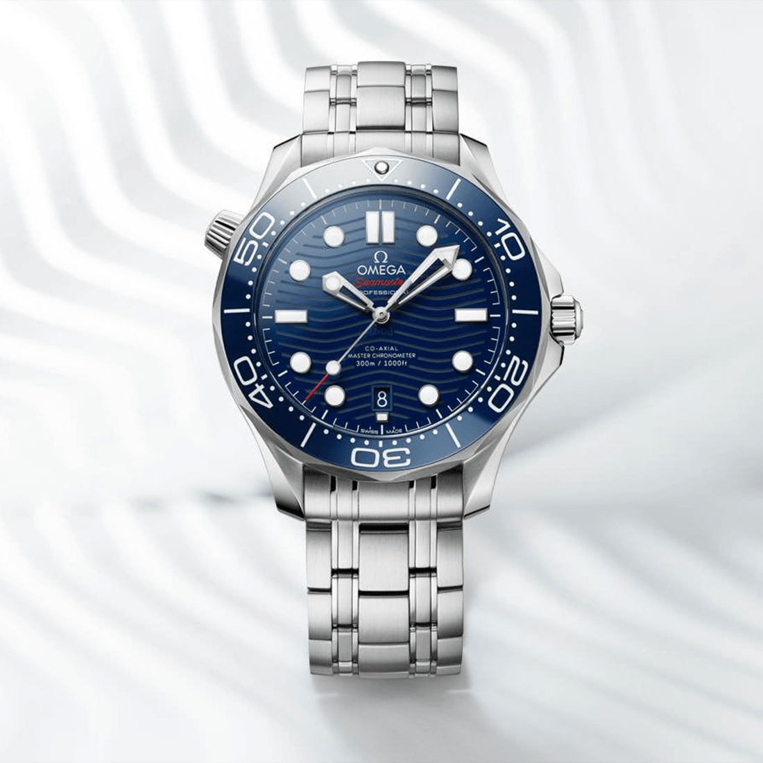 Omega Seamaster Diver 300M Co-Axial Master Chronometer 42mm Blue Dial Watch 210.30.42.20.03.001 thumbnail 6