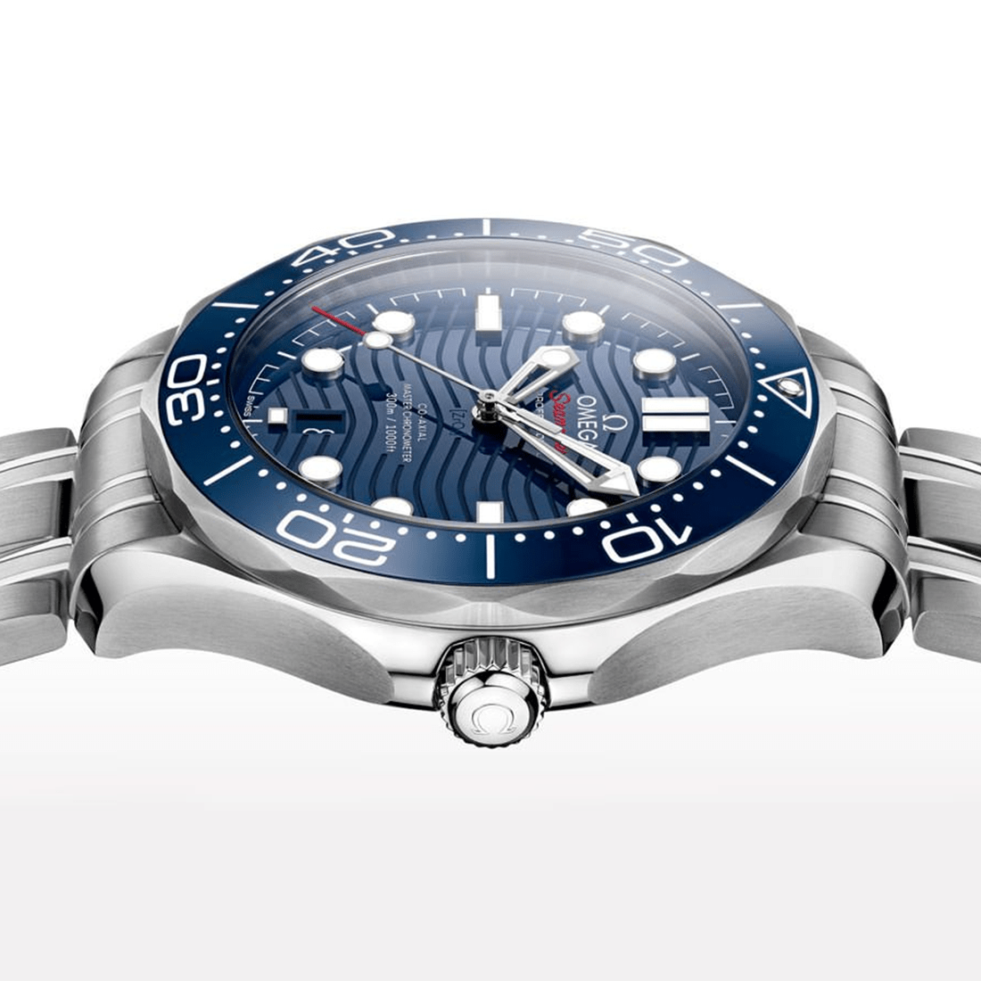 Omega Seamaster Diver 300M Co-Axial Master Chronometer 42mm Blue Dial Watch 210.30.42.20.03.001 thumbnail 4