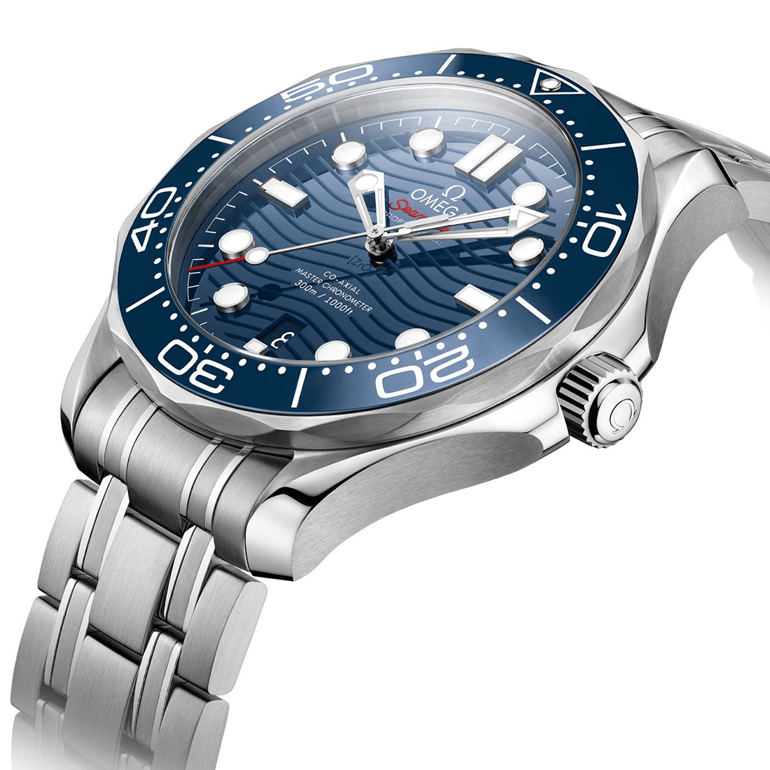 Omega Seamaster Diver 300M Co-Axial Master Chronometer 42mm Blue Dial Watch 210.30.42.20.03.001 thumbnail 3