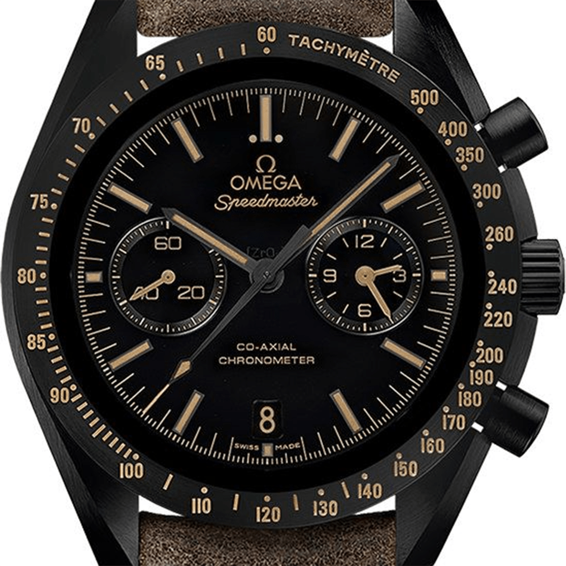 Omega Speedmaster "Dark Side of the Moon" Vintage Black Watch 311.92.44.51.01.006 thumbnail 2