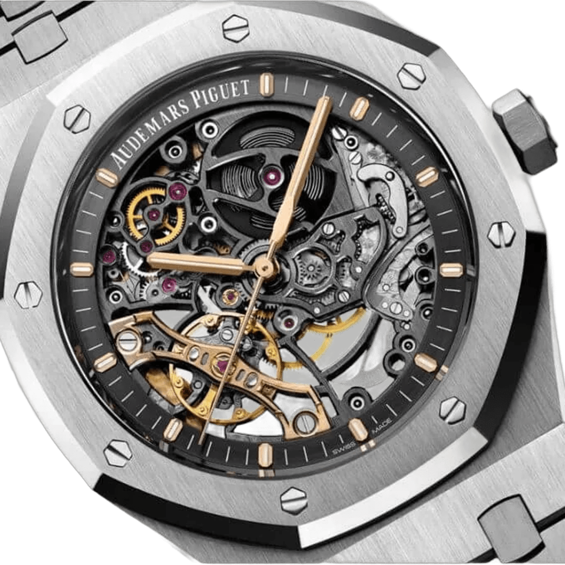 Audemars Piguet Royal Oak Double Balance Wheel Openworked Watch 15407ST.OO.1220ST.01 thumbnail 4
