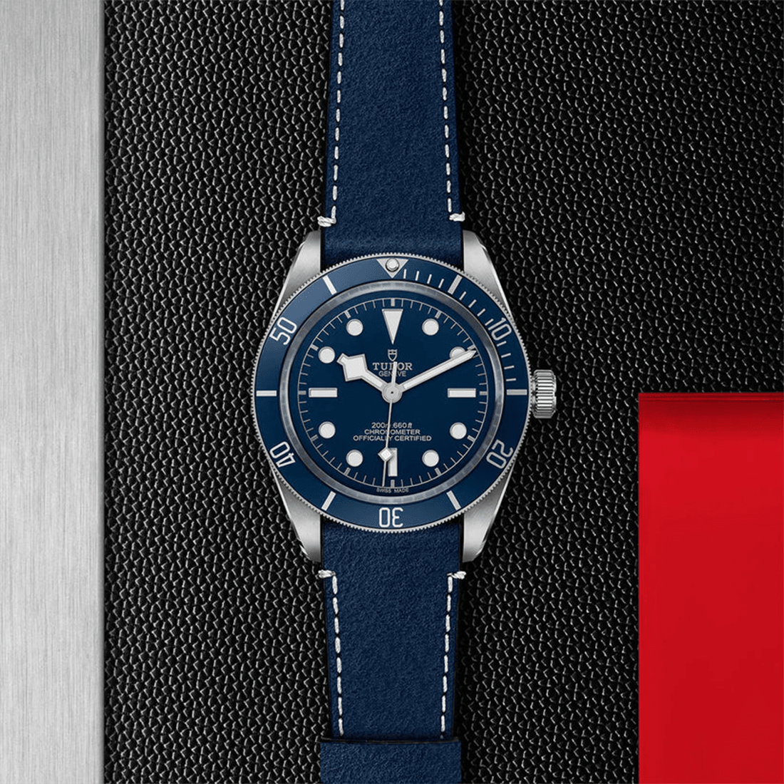 Tudor Black Bay Fifty-Eight "Navy Blue" on Strap Watch M79030B-0002 thumbnail 3