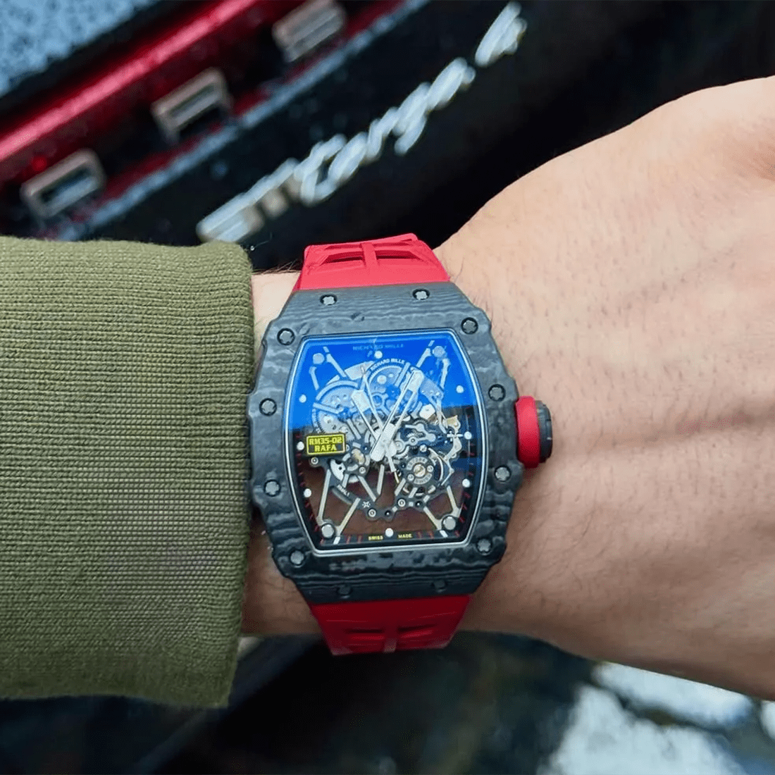 Richard Mille RM 35-02 Automatic "Rafael Nadal" Carbon TPT Watch thumbnail 2