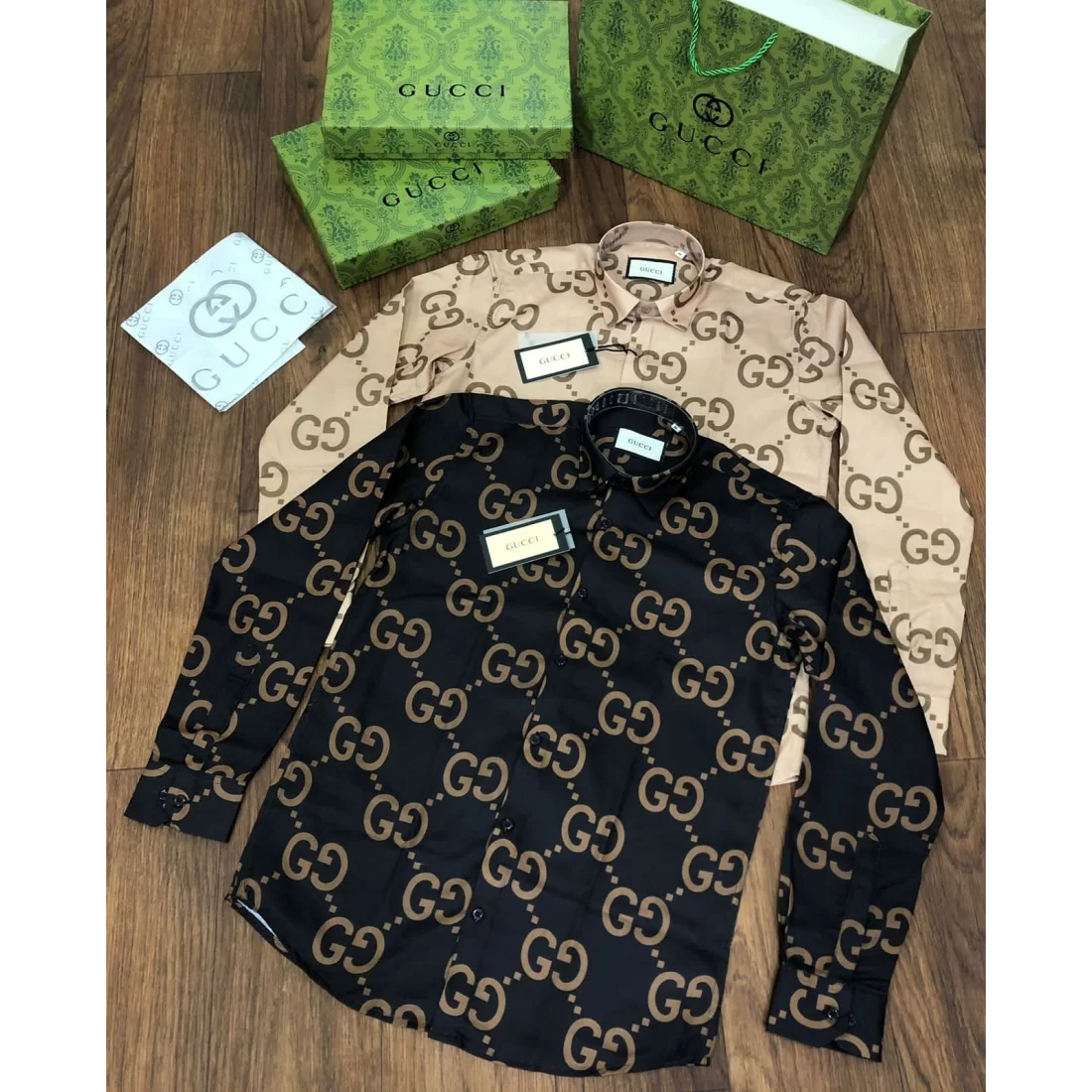 Gucci Black Premium Quality Shirt-0