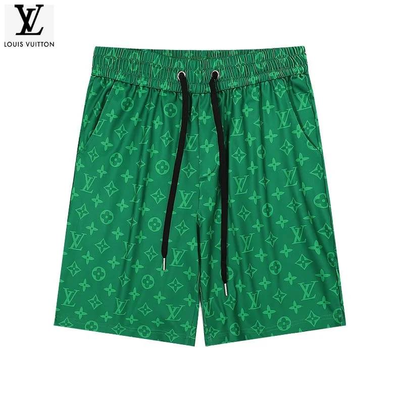 Louis Vuitton Green Premium Mens Shirt & Shorts Combo-6