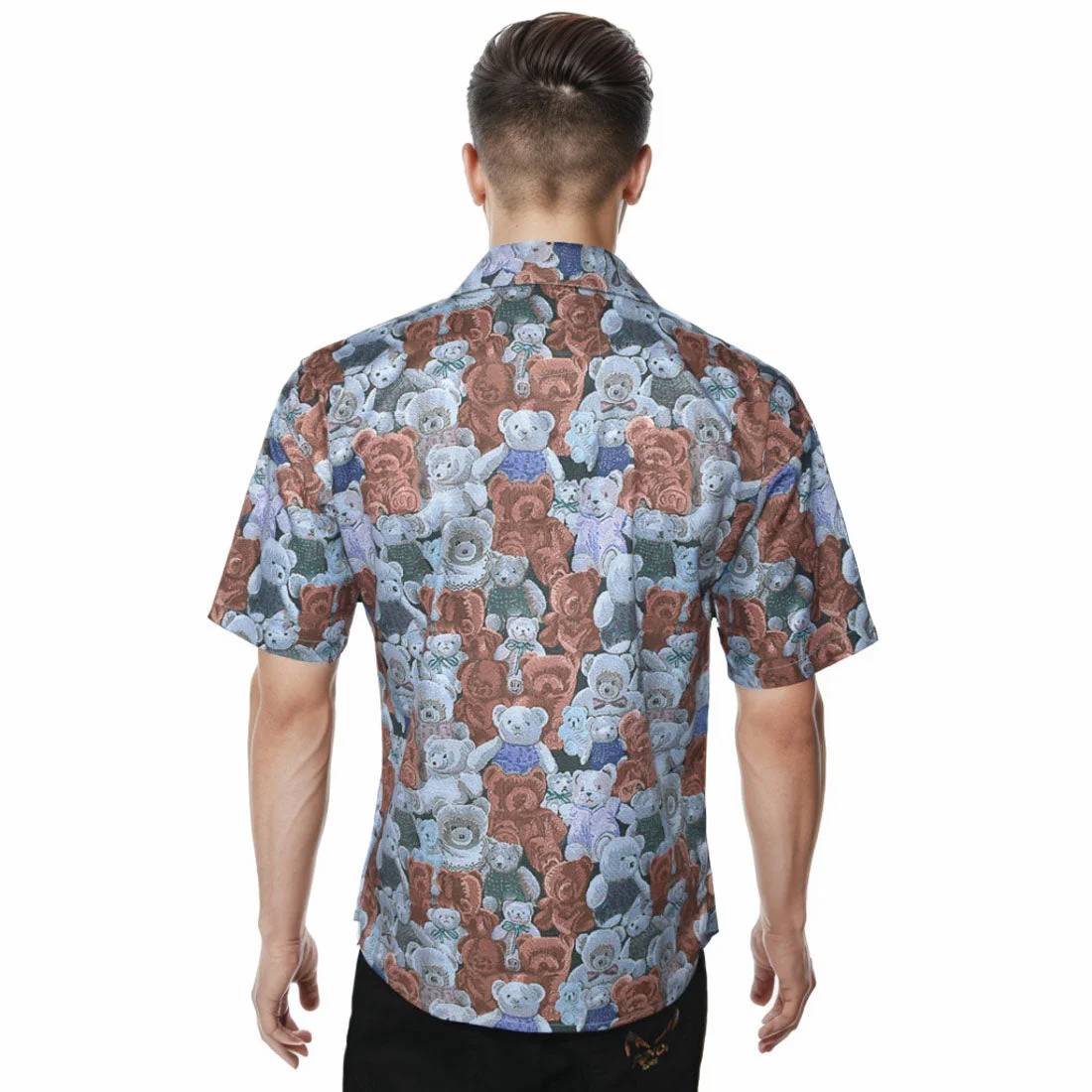 Moschino Teddy Printed Premium Quality Half Sleeve Shirt-1