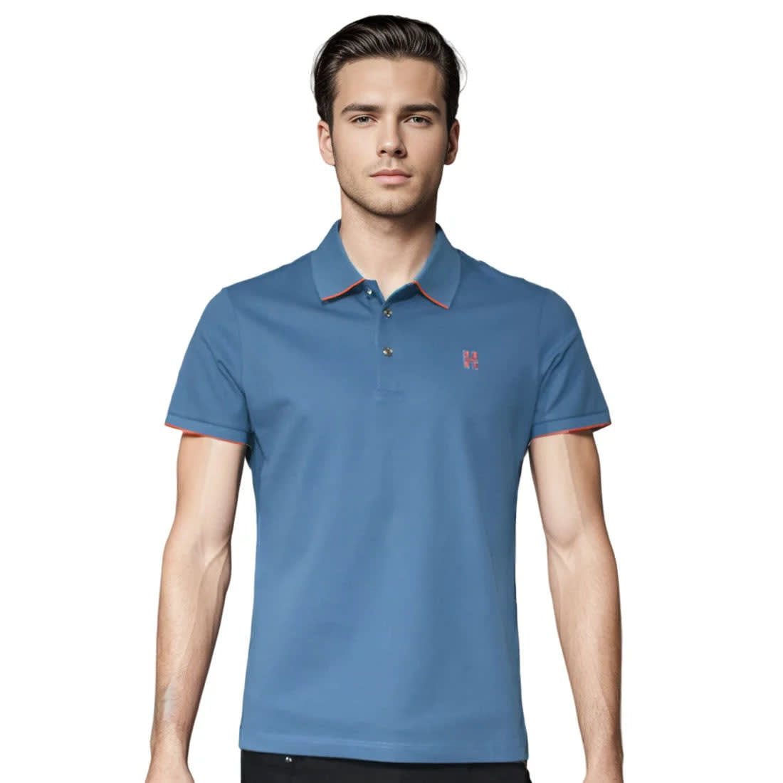 Hermes Blue Premium Quality T-shirt-0