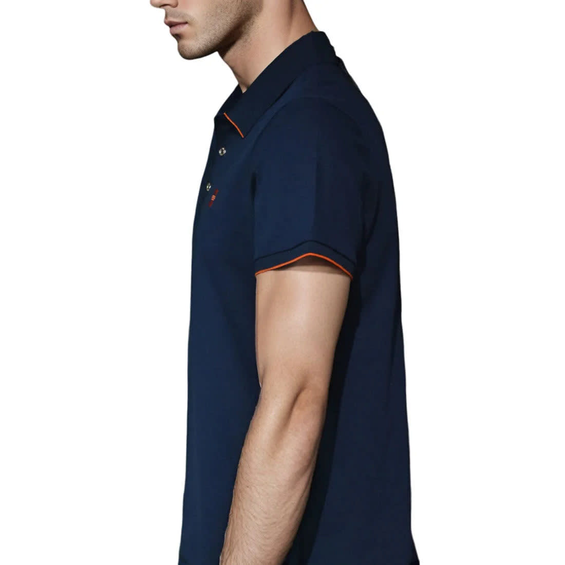 Hermes Dark Navy Blue Premium Quality T-shirt-3