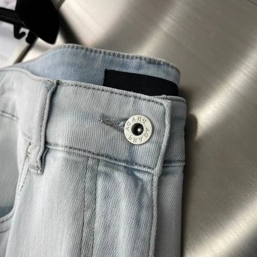 Prada Light Blue  Premium Quality Jeans-4