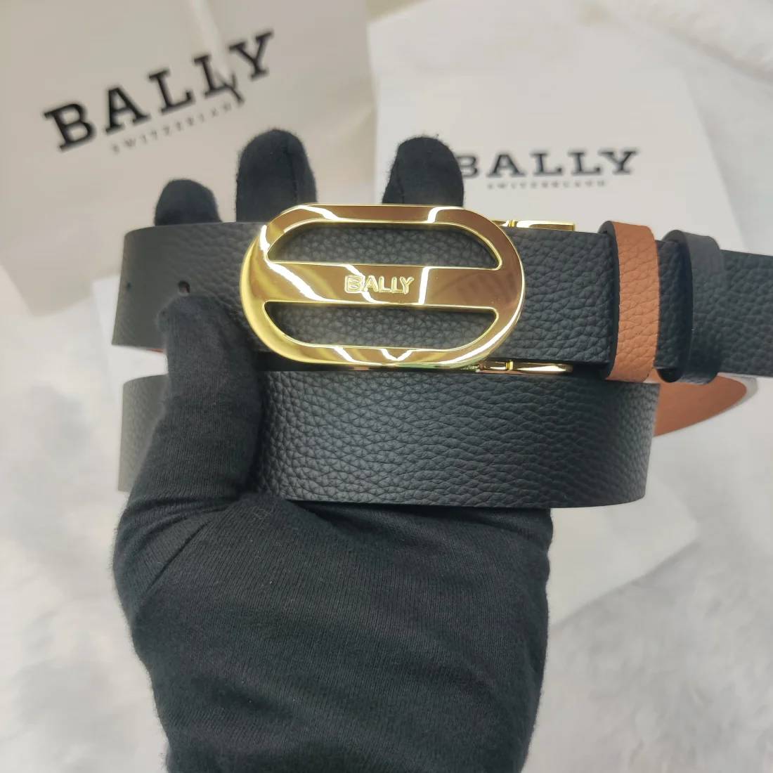 Balley Golden Premium Quality Belt-0